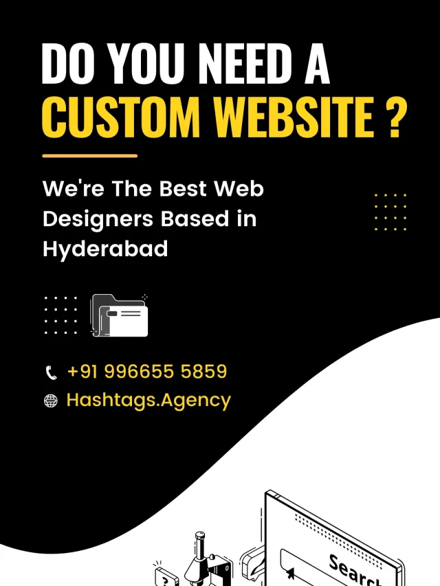 Best Web design services in Hyderabad | Hashtags Agency